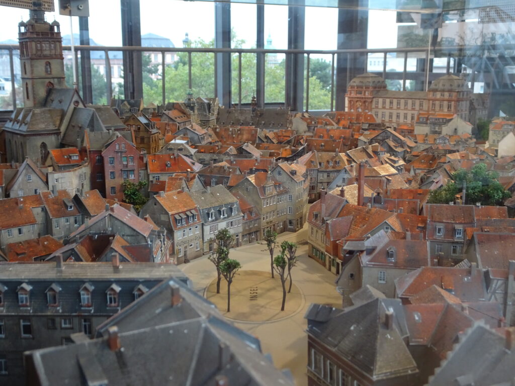 Altstadtmodell im Hinkelsturm